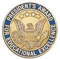 Seal for President's Award for Educations Excellence